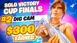 2ND PLACE SOLO VICTORY CASHCUP FINALS 🏆 | CamFN