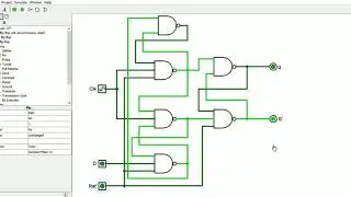 G64190046_Pengujian Rangkaian D Flip-Flop with Asynchronous Reset, JK Flip-Flop, T Flip-Flop
