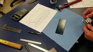 Drill Point Gage Layout
