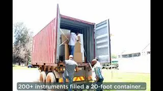 Instrumental Access Equipment Arrives at the University of Eswatini