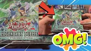 YUGIOH LEGENDARY DUELIST SYNCHRO STORM BOOSTER BOX OPENING!!!