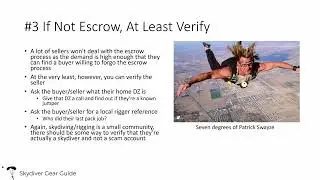 Avoiding Scams when Buying and Selling Skydiving Gear Online