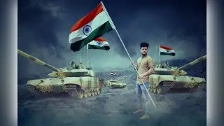 INDEPENDENCE DAY SPECIAL EDITING IN PICSART || war zone manipuation in picsart