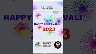 Happy Diwali 2023 wishes using Python Turtle Graphics, Wishing Happy Diwali status using Python Code