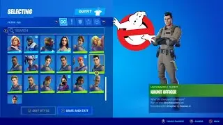 pranking my friend as a Ghostbusters skin in fortnite