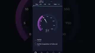 Railtel Internet Speed 50MB plan #speedtest #speednetwork #bsnlnetwork #internetspeedtest #railwire