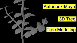 Autodesk maya basic tree modeling || Girawachh mix