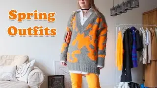 SPRING OUTFIT IDEAS 2022 / Basic & Colourful outfits / Spring lookbook