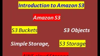 AWS S3 tutorial for beginners | What is S3 | Simple Cloud Storage (English)