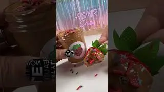Chocolate Covered Strawberries 🍓 Slime 