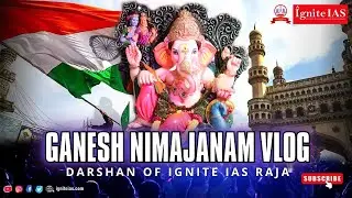 Big Ganesh immersion 2024 | Lord Ganesh Visarjan #ignite #igniteias #ganesh #hyderabad #raja