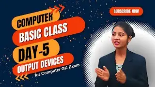 Exploring Basic Computer Output Devices: From CRT to OLED Monitors | Domu Computer Day -5