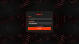 🎮 Unique Gaming Sign In Page with HTML & CSS | Epic Login Page UI Design