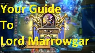 How to Beat Lord Marrowgar | Hearthstone | Easy Priest Deck
