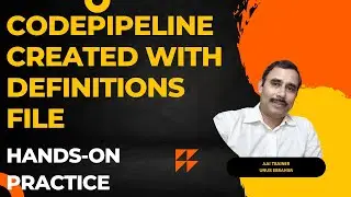 CodePipeline Definitions file - Download and Use it to recreate the code pipeline