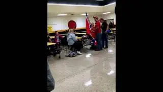 Look at this redneck on American Monday