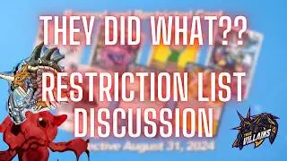 Banned & Restricted Cardlist Discussion! | Digimon Card Game