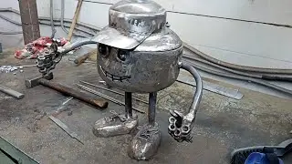 Прикольная самоделка из старого газового баллона.