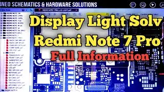 Redmi Note 7 Pro Display Light solution || lcd light repair redmi note 7 pro || @mobilerepaoring