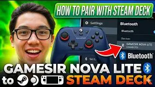Steam Deck Controller Setup 🚀 GameSir Nova Lite Tutorial 2026
