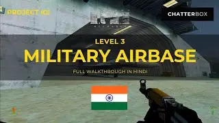 Project IGI Mission 3: MILITARY AIRBASE | Full Walkthrough & Gameplay (with Alarm) in Hindi