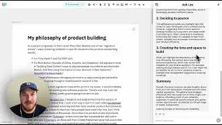 High quality AI writing feedback in Lex