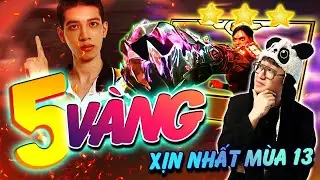 5 VÀNG 3 SAO ĐẠI CHIẾN | HỆ TỘC NGHẸO MÙA 13 | BEE Ghiền #tft #dtcl #dautruongchanly