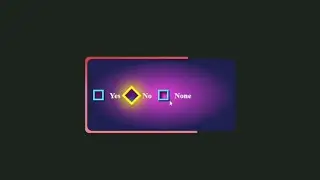 Pure CSS | Option Animated using html and css