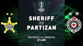 FC Sheriff vs FK PARTIZAN | CONFERENCE LEAGUE