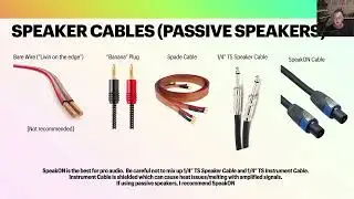 Intro to DJing - Speaker Wire [Types of Cables]