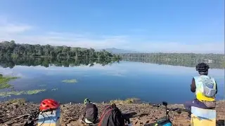 Cycling from Dubare to Chiklihole reservoir