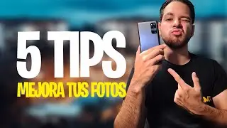 MEJORA TUS FOTOS EN CASA CON ESTOS 5 TIPS | (Fotografía con móvil)