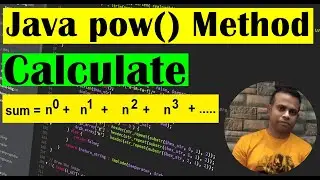 Java Power Function Example | Class#59