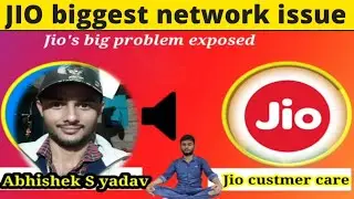 Jio biggest network problem.जियो में बड़ी नेटवर्क समस्या|| JIO exposed||