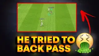 HE TRIED TO BACK PASS 🤮IN EFOOTBALL 2023 MOBILE