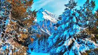 SNOW FALL MOUNTAIN ANIMATED DOWNLOAD FREE MOTION HD 1080P GREEN SCREEN BACKGROUNDS FOR FREE