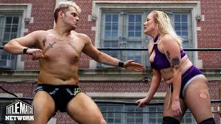 Allie Kat vs MV Young (Intergender Wrestling) iPPV Version - Battle Club Pro