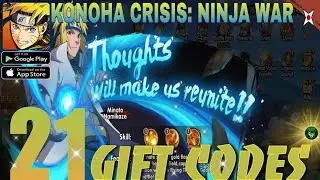 Konoha Crisis: Ninja War - 21X Gift Codes 🎁 All Working Codes - Android/iOS