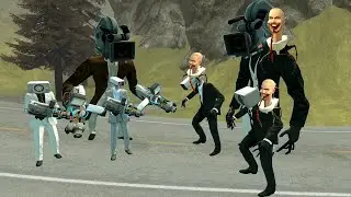 New camera parasite crab vs new skibidi toilet controller crab l Garry's mod