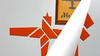 IQ PUZZLE airplane, самолет. ФИТНЕС ДЛЯ МОЗГА. Головоломки, пазлы.