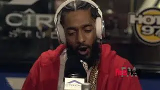 Nipsey Hussle Freestyles Over Nas Beat