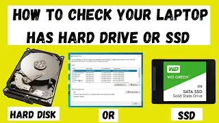 How to Check Your Laptop Has Hard Drive Drive or SSD