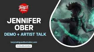 A conversation and demo with Fantasy illustrator, Jennifer Ober