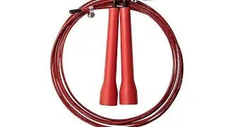 Red Cable Speed Rope Adjustable 5" Handle Review
