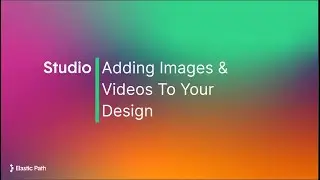 Add Images & Videos to Your Design