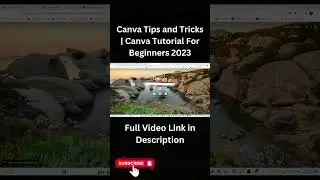 Canva Tips and Tricks | Canva Tutorial For Beginners 2023 #canvatipsandtricks #canvatutorial #canva