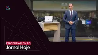 🔺️ encerramento 🔺️ Jornal Hoje, com César Tralli - São Paulo / 01/10/2024