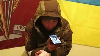 Пленный бурят звонит домой
