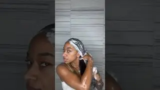 Curly wash day routine #shorts