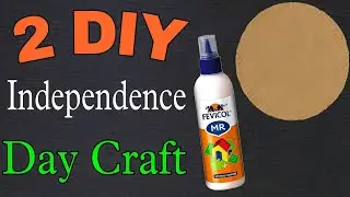 2 Easy Independence Day Craft Ideas ❤️🇮🇳  Independence Day Wall Hanging | 15th August #15august (1)